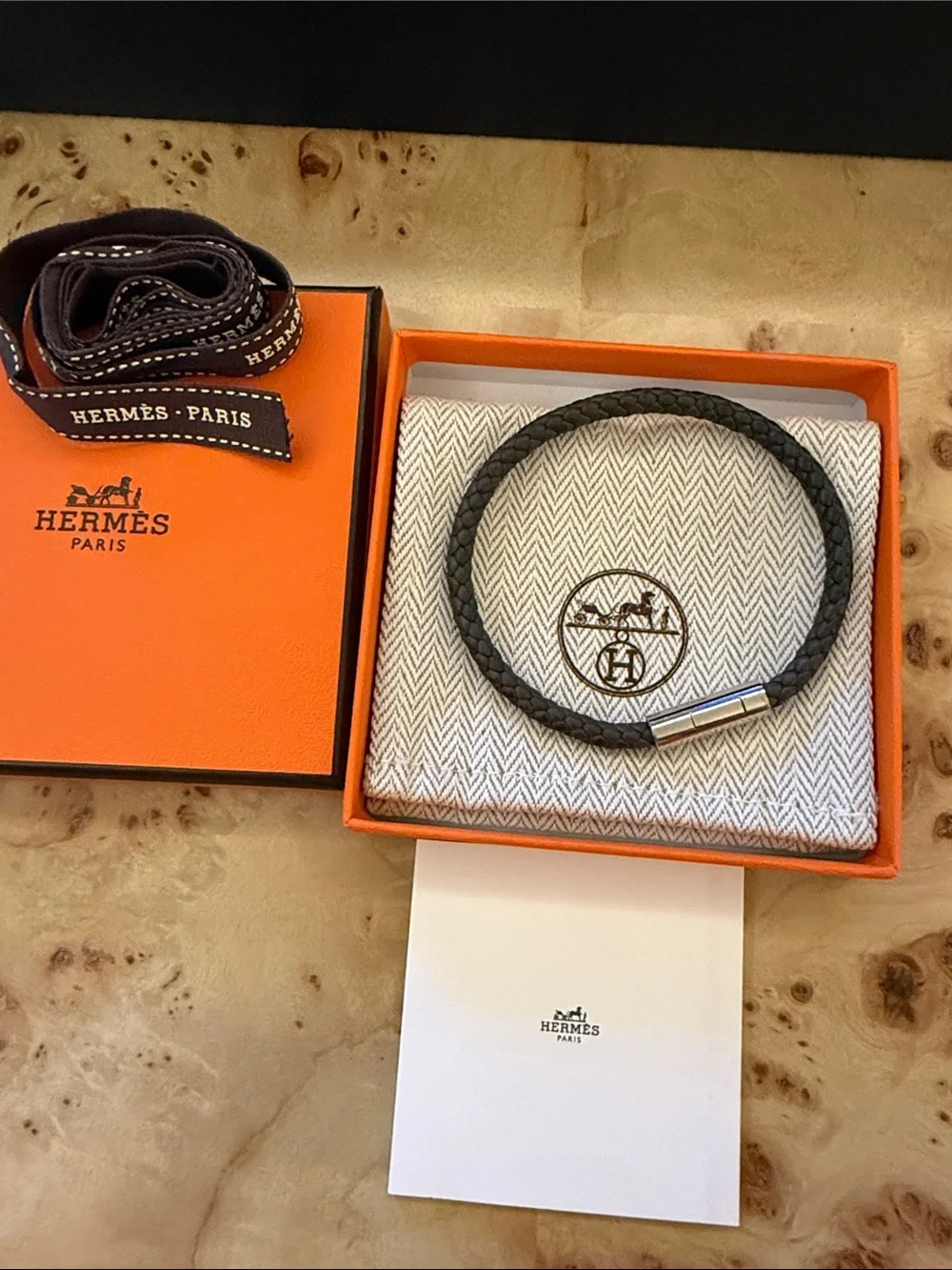 Hermes Goliath Bracelet Size T6 19.5CM
